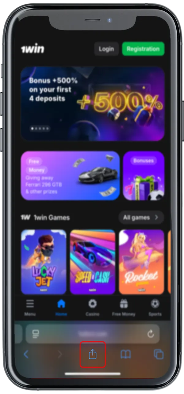 See how to quickly install the 1Win app on iOS.