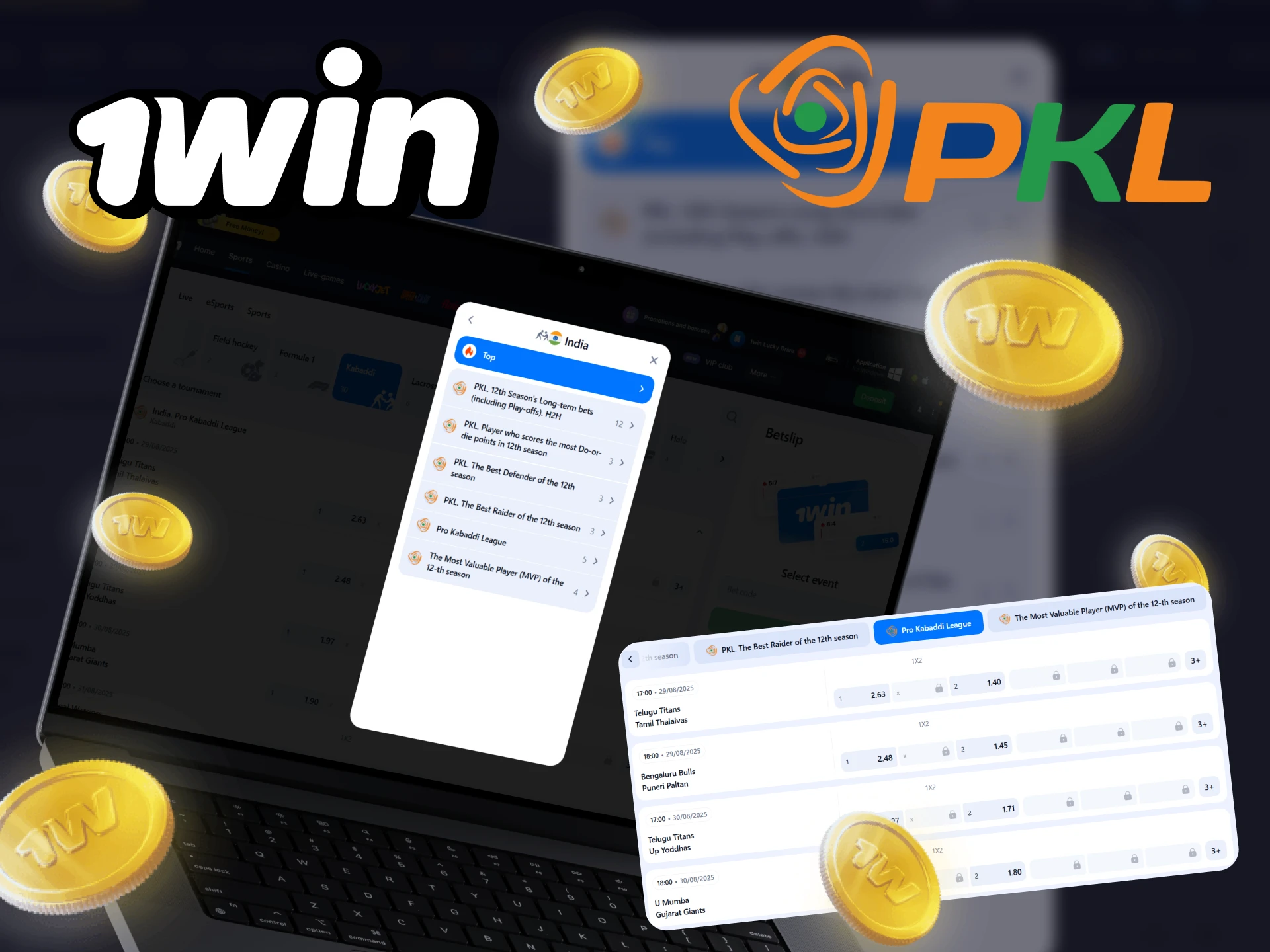 Learn more about the Pro Kabaddi League at 1win.